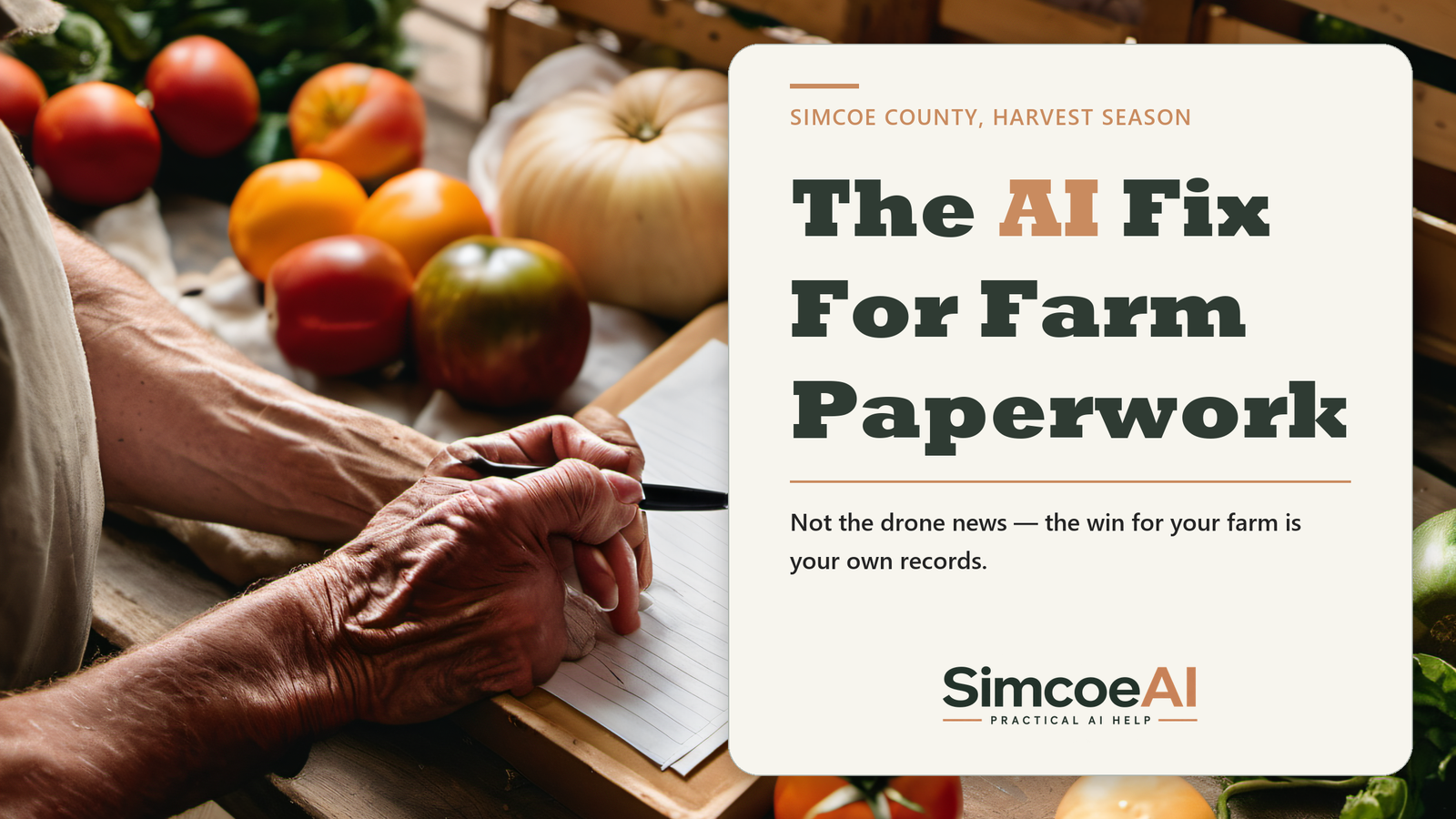 Header image: AI in the Field: What Simcoe County Farms Should Know About Canada's AgTech Push